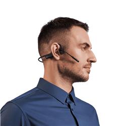 SHOKZ OpenComm2 2025 Bone Conduction Bluetooth Stereo Headphone, Black