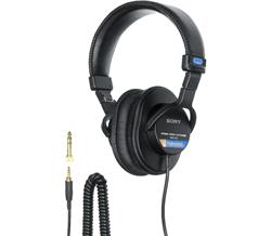 SONY MDR-7506 Casque de moniteur professionnel filaire, noir