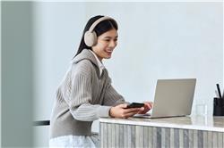 SONY Casque sans fil à réduction du bruit WH-CH730N, Avoine