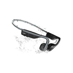 SHOKZ OpenMove Bluetooth Bone Conduction On-Ear Sport Headphones Grey