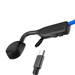 SHOKZ OpenMove Bluetooth Bone Conduction On-Ear Sport Headphones Blue