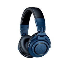 AUDIO TECHNICA ATH-M50xBT2 Monitor Headphones, Deep Sea Blue