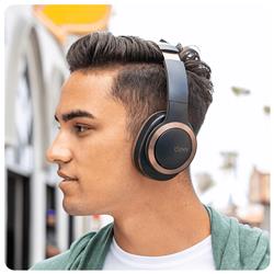 CLEER AUDIO Enduro ANC Noise Cancelling Wireless Headphone, Navy