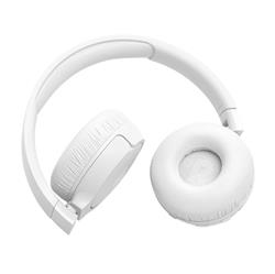 JBL Tune 670NC Casque supra-auriculaire sans fil ANC, blanc