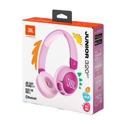 JBL Junior 320BT Wireless On-Ear Headphones for Kids, Purple