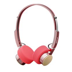 FiiO EH11 Écouteurs Bluetooth rétro on-ear, Bordeaux