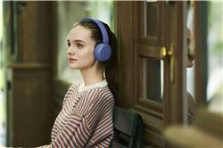 SONY Casque sans fil WH-CH530 avec microphone, Cobalt