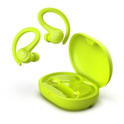 JLAB Go Sport+ Écouteurs boutons d'entraînement sans fil, jaune néon