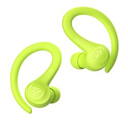JLAB Go Sport+ Écouteurs boutons d'entraînement sans fil, jaune néon