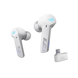 ASUS ROG Cetra True Wireless SpeedNova Gaming Earbuds, White