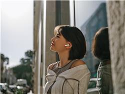 SENNHEISER ACCENTUM Open Open-Ear Wireless Earbuds, Cream