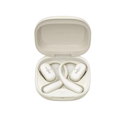 SHOKZ OpenFit 2 Casque Bluetooth avec Micro à Réduction de Bruit,Beige