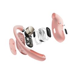 SHOKZ Écouteurs sans fil ouverts OpenFit Air, Rose
