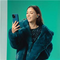 JLAB Go Pop ANC True Wireless Earbuds, Transparent Teal