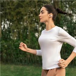 SHOKZ OpenDots 2 Open-Ear True Wireless Earbuds, Pearl White