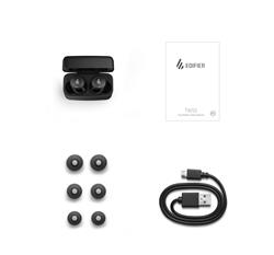 EDOIFIER TWS5 True Wireless Stereo Earbuds, Black