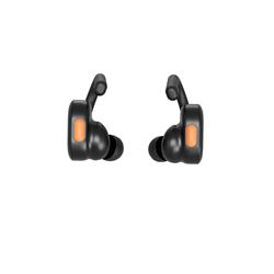 SKULLCANDY Push Active True Wireless Earbuds, True Black/Orange