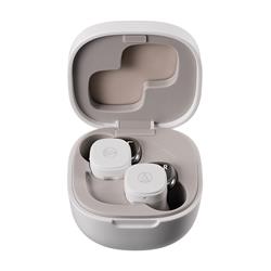 AUDIO-TECHNICA ATH-SQ1TW True Wireless Earbuds, White