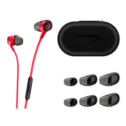 HYPERX Cloud II Gaming Earbuds with Microphones, Red