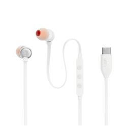 JBL Tune 310C USB Écouteurs avec prise, Blanc