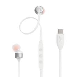 JBL Tune 310C USB Écouteurs avec prise, Blanc