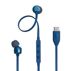 JBL Tune 310C USB Écouteurs avec prise, Bleu
