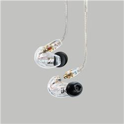 SHURE SE215 Pro Professional Sound Isolating Earphone, Clear