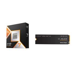 AMD Ryzen 7 9850X3D CPU +  WD Black SN850X 2TB SSD Upgrade Kit
