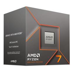 AMD Ryzen 7 8700F 4nm AI Processor with Wraith Spire Cooler