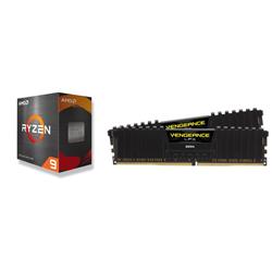 AMD R9 5900XT CPU + CORSAIR LPX 32GB D4 3200MHz CL16 RAM