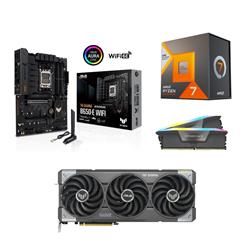 AMD R7 7800X3D CPU + ASUS TUF RTX 5070 Ti GPU + B650-E WIFI Motherboard + CORSAIR 32GB 6000MHz RAM