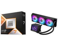 AMD Ryzen 7 9800X3D CPU + ASUS ROG RYUJIN III 360 ARGB EXTREME AIO