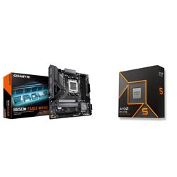 AMD Ryzen 5 9600X CPU + GIGABYTE B850M EAGLE WF6E Motherboard