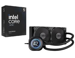 Intel Core Ultra 5 CPU + CORSAIR NAUTILUS 240 RS LCD AIO