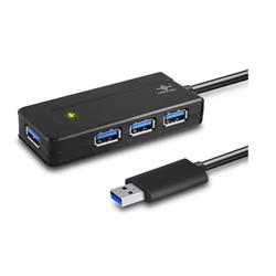 Vantec Accessory 4 Port USB 3.0 Bus-Powered Travel Hub