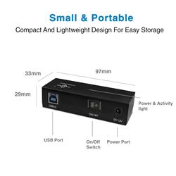 Vantec CB-ST00U3 NexStar USB 3.0 to SATA Optical/Storage Adapter(Open Box)