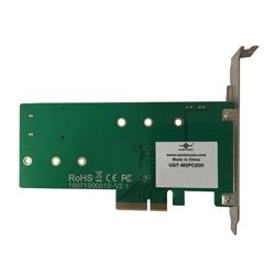 Vantec M.2 NVMe + M.2 SATA SSD PCIe x4 ADAPTER W/LOW PROFILE