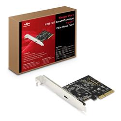 Vantec Single Port USB 3.2 20Gbps Type C PCIe Host Card-(UGT-PCE320C)