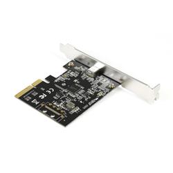 Vantec Single Port USB 3.2 20Gbps Type C PCIe Host Card-(UGT-PCE320C)