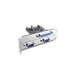 Vantec (UGT-PCE2S1P) - Combo carte hote PCIe à 2 ports sériels / 1 port parallèle