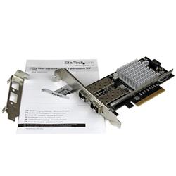 Startech 2-Port 10G Fiber Network Card with Open SFP+ - PCIe, Intel Chip (PEX20000SFPI)