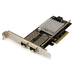 Startech 2-Port 10G Fiber Network Card with Open SFP+ - PCIe, Intel Chip (PEX20000SFPI)