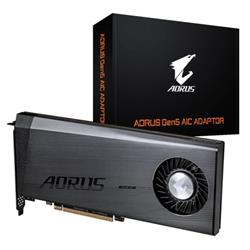 Gigabyte Aorus Gen5 AIC Adaptor, PCIe 5.0 Design