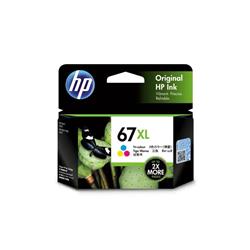 HP 67XL High Yield Tri-color Original Ink Cartridge