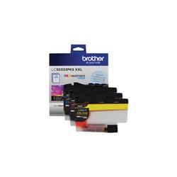 BROTHER Genuine Super High-Yield 3-Pack Colour (LC30333PKS)