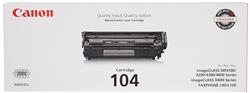 CANON 104 Black Toner Cartridge (0263B001)