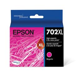 Epson T702 DuraBrite Ultra XL Magenta Ink Cartridge Sensormatic | T702XL320-S