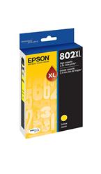 Epson T802 DuraBrite Ultra XL Yellow Ink Cartridge Sensormatic | T802XL420-S