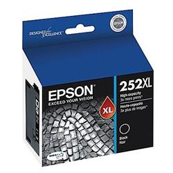 Cartouche d'encre noire haute capacité EPSON 252 XL