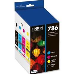 Epson 786 C/M/Y/K 4-Pack Ink Cartridges | T786120-BCS